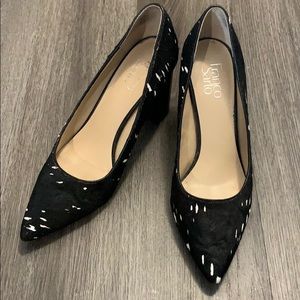 Franco Sarto cow hair pump